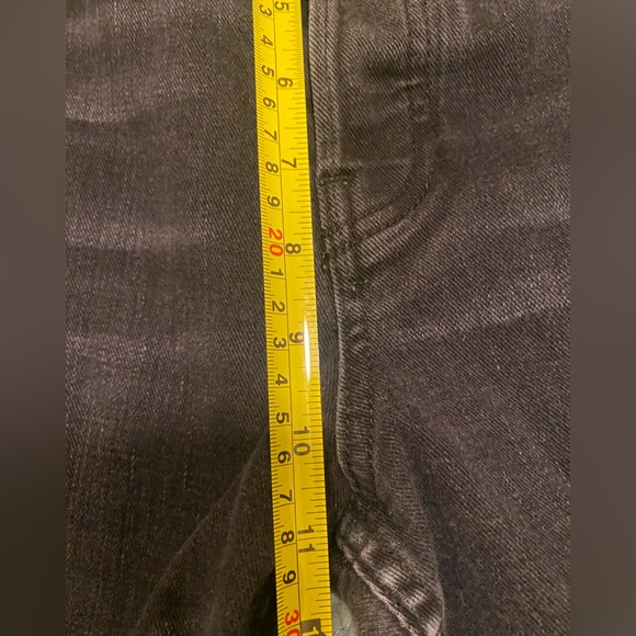 Rag & Bone Maya High Rise Ankle Slim Faded Black 31 - Picture 8 of 8